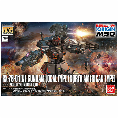 HG 1/144 Gundam Local Type (North American Type)