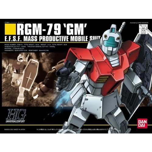 1/144 HGUC  RGM-79 GM