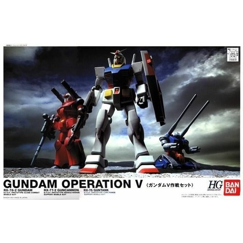 1/144 HGUC  Gundam Operation V Set