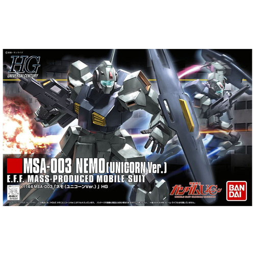1/144 HGUC  Nemo (Unicorn Ver.)