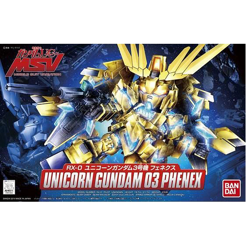 BB394 Unicorn Gundam 03 Phenex