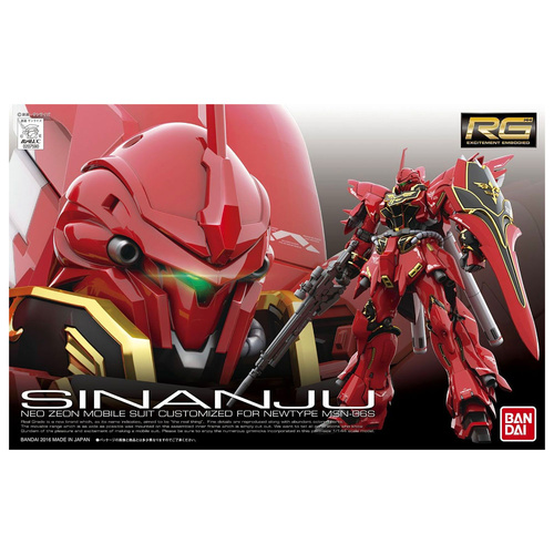 RG 1/144 MSN-06S Sinanju