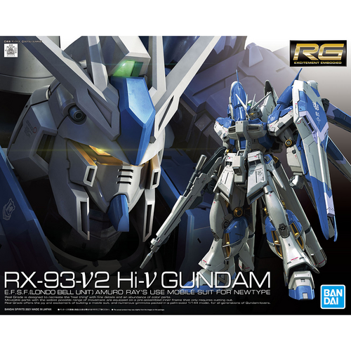 RG 1/144 RX-93-V2 Hi-Nu Gundam