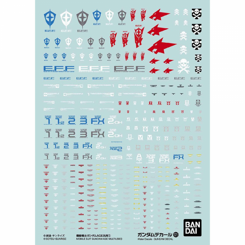 Gundam Decal 121 Mobile Suit AGE Multiuse 1