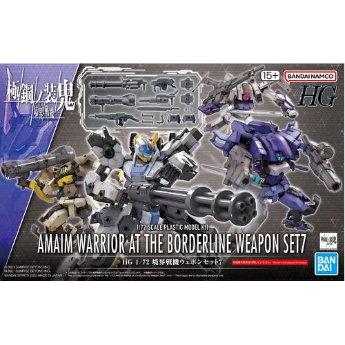 -PRE-ORDER- HG 1/72 AMAIM Warrior at the Borderline Weapon Set 7