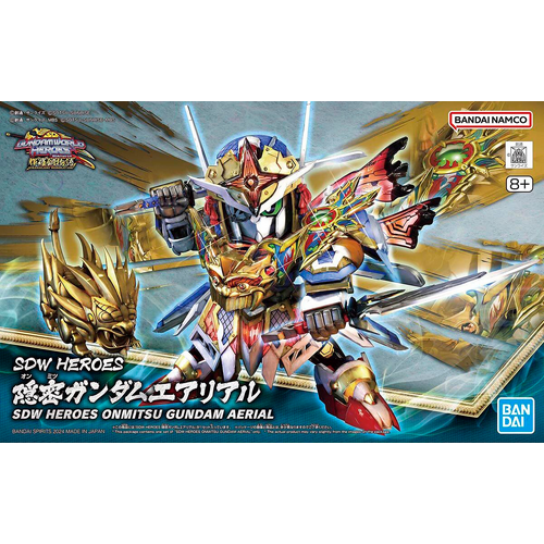 -PRE ORDER - SDW Heroes Onmitsu Gundam Aerial
