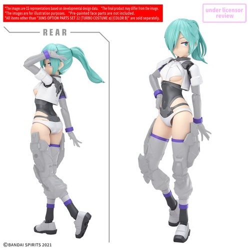 - PRE ORDER - 30MS Optional Parts Set 22 (Turbo Costume α) [Color B]