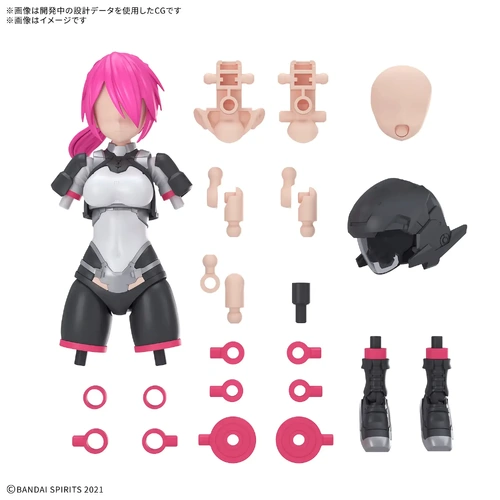 - PRE ORDER - 30MS Option Parts Set 24 （Turbo Costume β)［Color A］