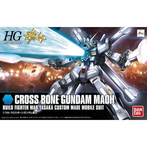 HGBF 1/144 Cross Bone Gundam Maou