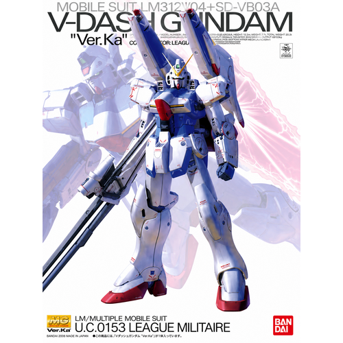 MG 1/100 V Dash Gundam Ver.Ka