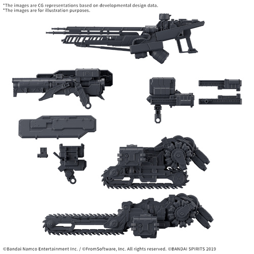 - PRE ORDER - 30MM Option Parts Set Armored Core Ⅵ Fires Of Rubicon Weapon Set 07