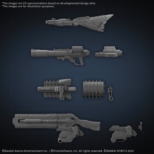 - PRE ORDER - 30MM Option Parts Set Armored Core Ⅵ Fires Of Rubicon Weapons Set 09