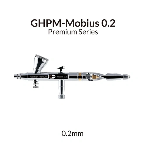 Gaahleri Premium Series GHPM-Mobius 0.2mm Airbrush