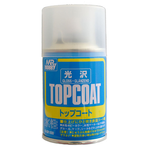 Mr Topcoat Gloss Clear Spray