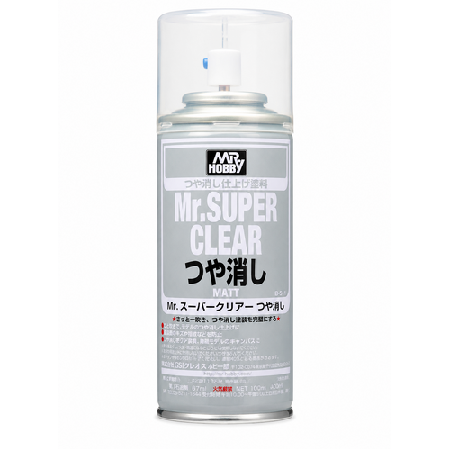Mr Super Clear Flat Spray