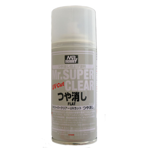 Mr Super Clear UV Cut Flat Spray