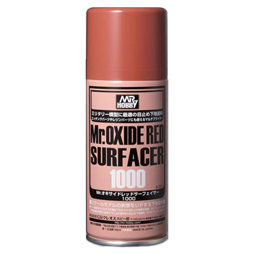 Mr Oxide Red Surfacer 1000 Spray