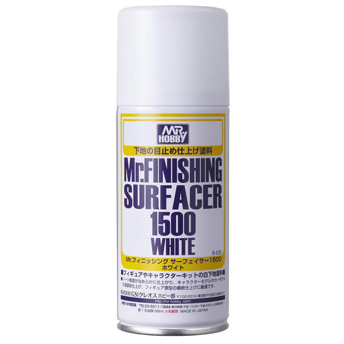Mr Finishing Surfacer 1500 White Spray