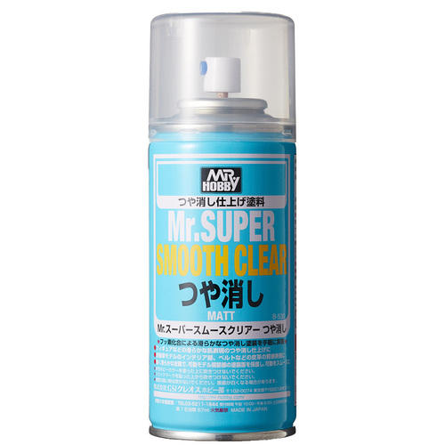 Mr Super Smooth Clear Flat Spray