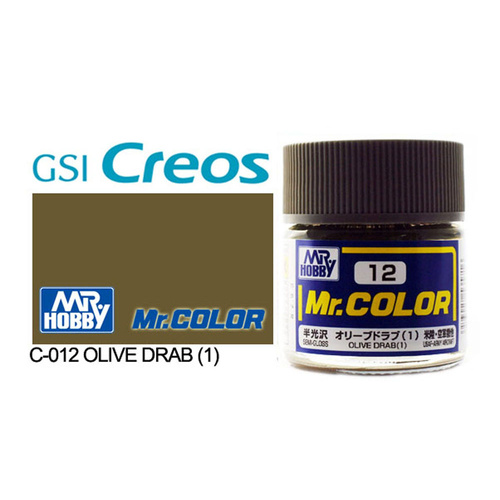 Mr Color Semi Gloss Olive Drab 1
