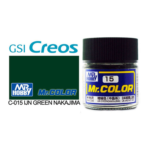 Mr Color Semi Gloss IJN Green (Nakajima)