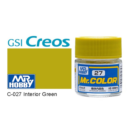 Mr Color Semi Gloss Interior Green