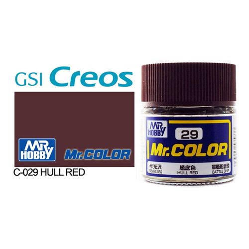 Mr Color Semi Gloss Hull Red