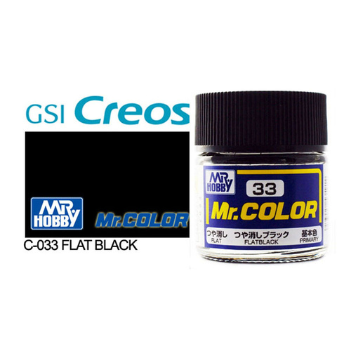 Mr Color Flat Black
