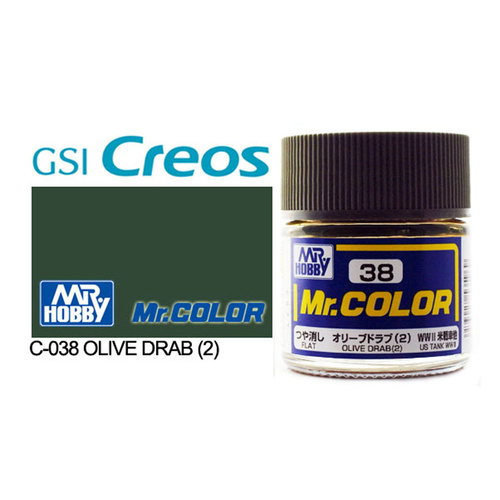 Mr Color Flat Olive Drab 2