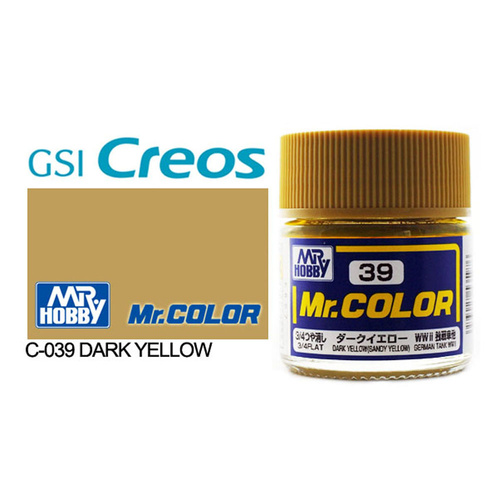 Mr Color Flat Dark Yellow (Sandy Yellow)