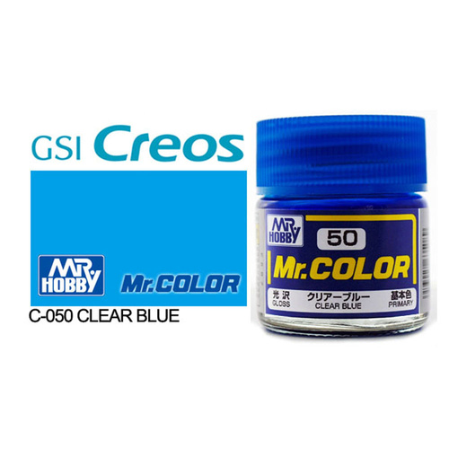 Mr Color Gloss Clear Blue