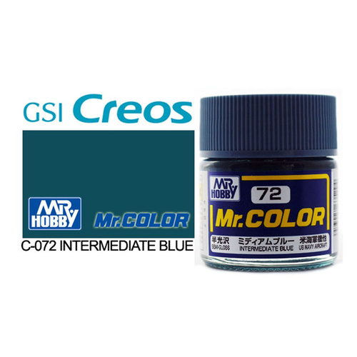 Mr Color Semi Gloss Intermediate Blue