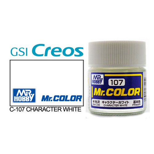 Mr Color Semi Gloss Character White