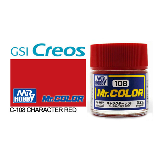 Mr Color Semi Gloss Character Red