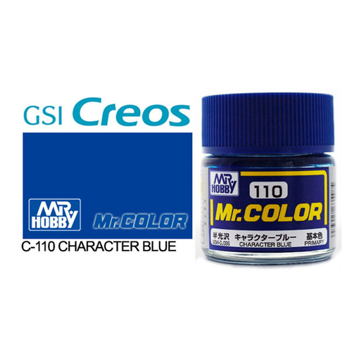 Mr Color Semi Gloss Character Blue