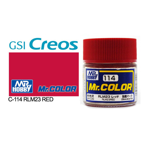 Mr Color Semi Gloss RLM23 Red