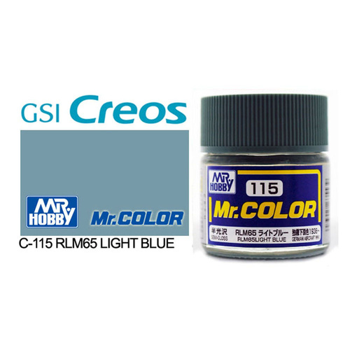 Mr Color Semi Gloss RLM65 Light Blue