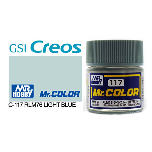 Mr Color Semi Gloss RLM76 Light Blue