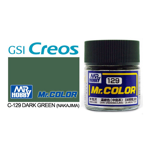 Mr Color Semi Gloss Dark Green (Nakajima)