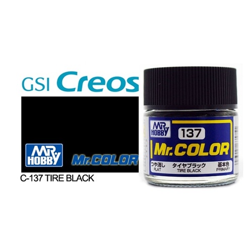 Mr Color Flat Tyre Black