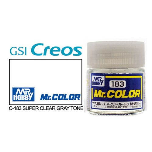 Mr Color Semi Gloss Super Clear Grey Tone