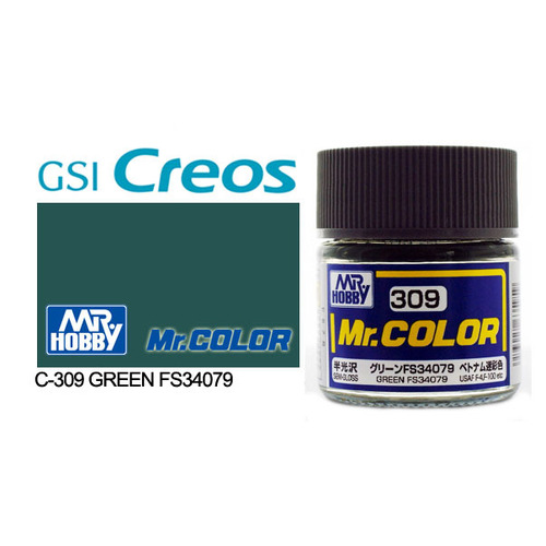 Mr Color Semi Gloss Green FS34079
