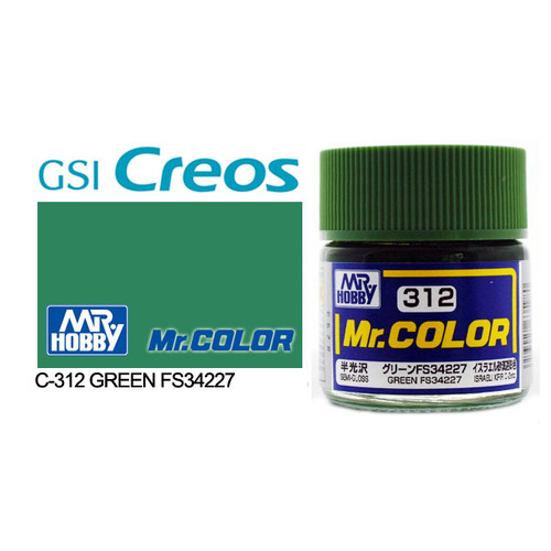 Mr Color Semi Gloss Green FS34227