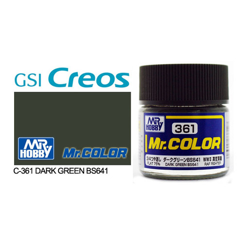 Mr Color RAF Dark Green BS641