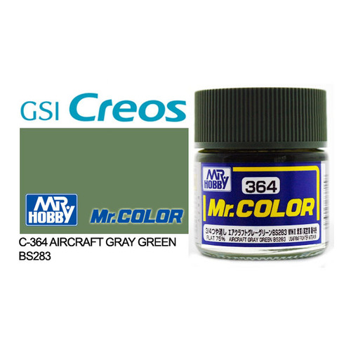 Mr Color Aircraft Gray Green BS283