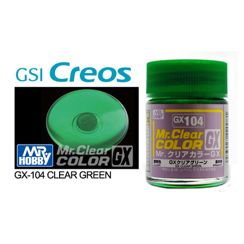 Mr Clear Color GX Clear Green
