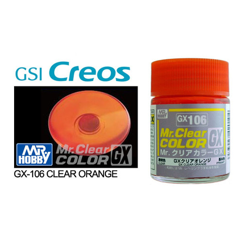 Mr Clear Color GX Clear Orange