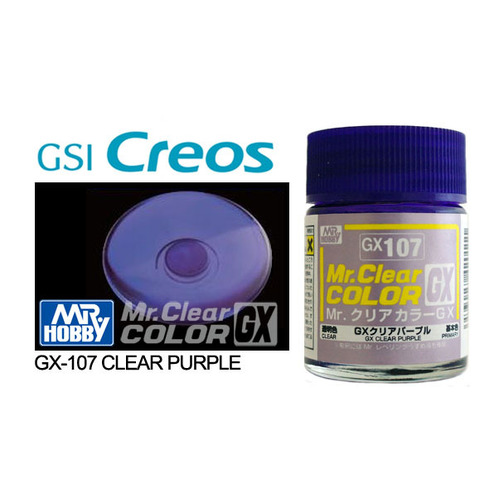 Mr Clear Color GX Clear Purple