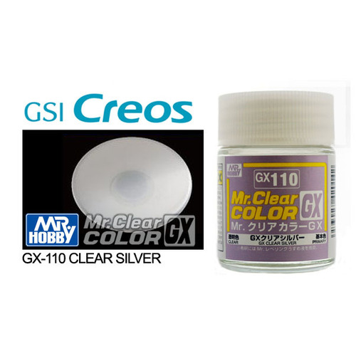 Mr Clear Color GX Clear Silver