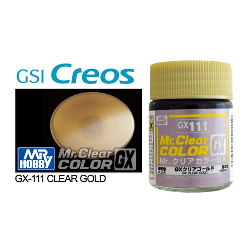 Mr Clear Color GX Clear Gold